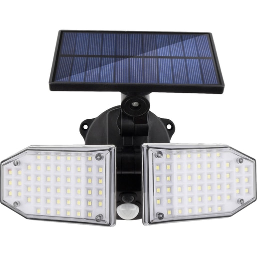 Lampa solara MYRIA MY10308, 20W, 500lm, IP44, negru Lampa solara MYRIA MY10308, 20W, 500lm, IP44, negru