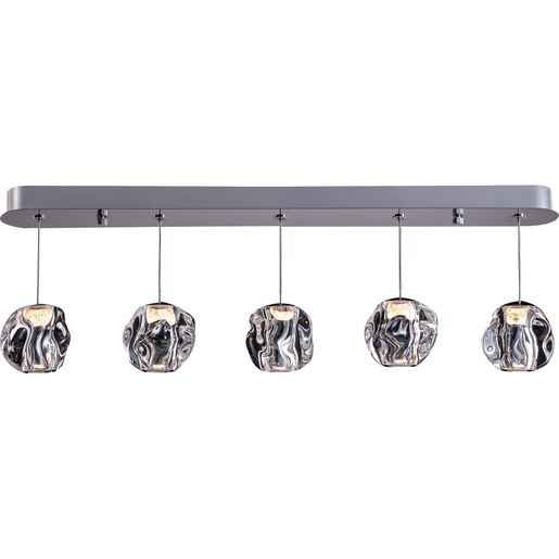 Lustra LED MYRIA Stone MY10330CH, 25W, 1214lm, 4000K, IP20, crom Lustra LED MYRIA Stone MY10330CH, 25W, 1214lm, 4000K, IP20, crom