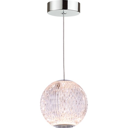 Pendul suspendat MYRIA Diamond MY10335, LED, 6W, 12x12x150 cm, crom Pendul suspendat MYRIA Diamond MY10335, LED, 6W, 12x12x150 cm, crom