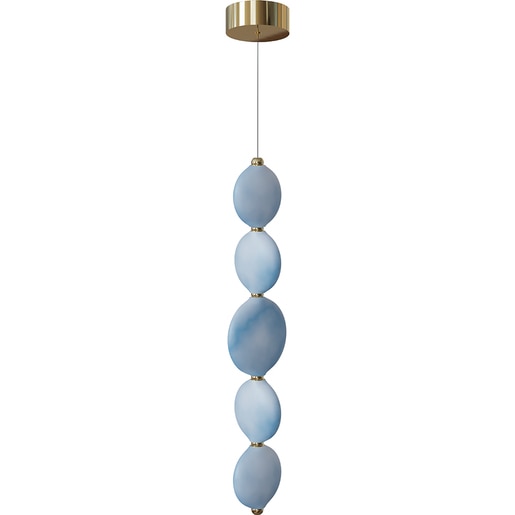 Pendul suspendat MYRIA Luna LED, 34W, 4000K, IP20, bleu Pendul suspendat MYRIA Luna LED, 34W, 4000K, IP20, bleu