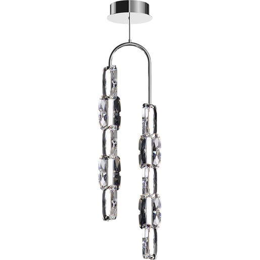 Pendul suspendat MYRIA Butterfly LED, 11W, 4000K, IP20, crom Pendul suspendat MYRIA Butterfly LED, 11W, 4000K, IP20, crom