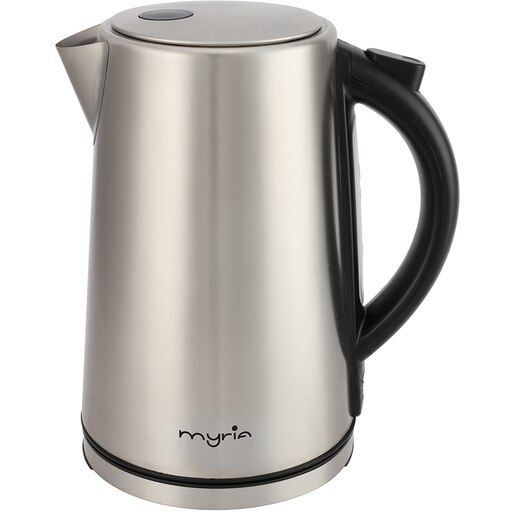 Fierbator apa MYRIA MY4718, 1.7l, 2200W, argintiu-negru Fierbator apa MYRIA MY4718, 1.7l, 2200W, argintiu-negru