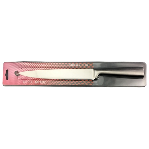 Cutit pentru transat MYRIA MYX02, 20cm, inox, argintiu Cutit pentru transat MYRIA MYX02, 20cm, inox, argintiu