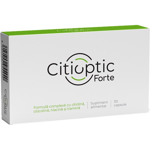 Supliment Citioptic Forte, 30 capsule, NATURPHARMA Supliment Citioptic Forte, 30 capsule, NATURPHARMA