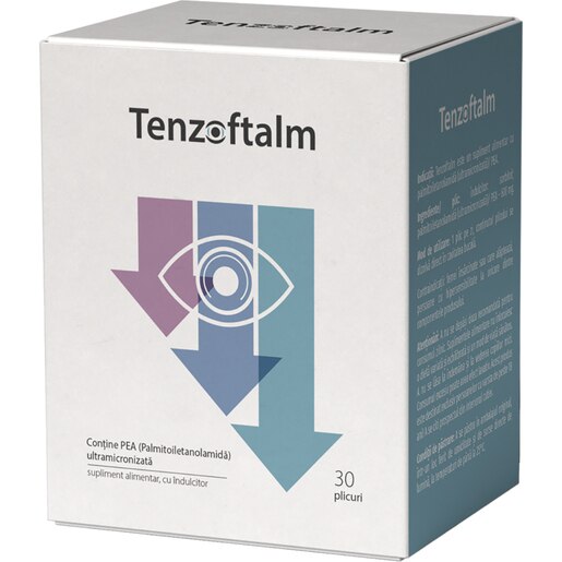 Supliment Tenzoftalm, 30 plicuri, NATURPHARMA Supliment Tenzoftalm, 30 plicuri, NATURPHARMA
