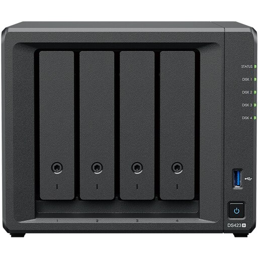 Network Attached Storage SYNOLOGY DS925+, AMD Ryzen V1500B, 2.2GHz, 4GB, 4-Bays, negru Network Attached Storage SYNOLOGY DS925+, AMD Ryzen V1500B, 2.2GHz, 4GB, 4-Bays, negru