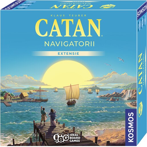 Joc de societate CATAN Navigatorii editia 2025 NAV3425, 10 ani+, 3-4 jucatori Joc de societate CATAN Navigatorii editia 2025 NAV3425, 10 ani+, 3-4 jucatori