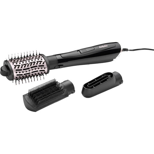Perie cu aer cald BABYLISS AS128E Style Smooth, 1000W, 2 viteze, 2 trepte de temperatura, Invelis Ceramic, negru Perie cu aer cald BABYLISS AS128E Style Smooth, 1000W, 2 viteze, 2 trepte de temperatura, Invelis Ceramic, negru