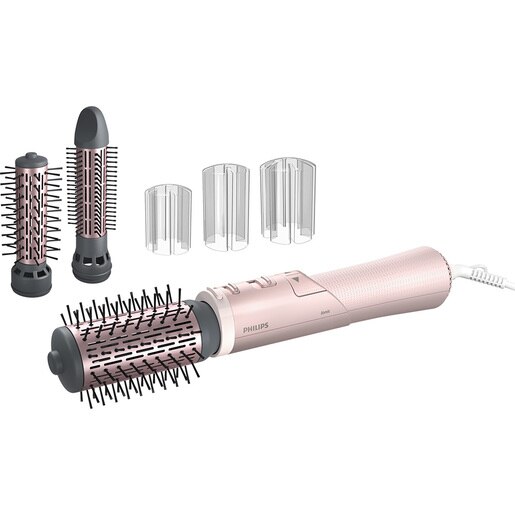 Perie rotativa PHILIPS Series 7000 BHA735/00, 1000W, 3 trepte de caldura, 2 viteze, invelis Ceramic, roz Perie rotativa PHILIPS Series 7000 BHA735/00, 1000W, 3 trepte de caldura, 2 viteze, invelis Ceramic, roz