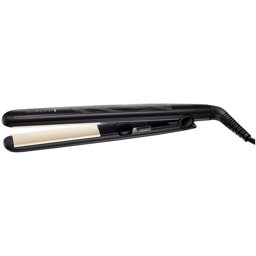 Placa de indreptat parul REMINGTON S3500, 230 grade, invelis ceramic, turmalina, negru Placa de indreptat parul REMINGTON S3500, 230 grade, invelis ceramic, turmalina, negru