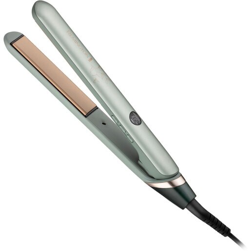 Placa de indreptat parul REMINGTON Botanicals S5860, 230 grade, LCD, invelis ceramic, verde fosforescent Placa de indreptat parul REMINGTON Botanicals S5860, 230 grade, LCD, invelis ceramic, verde fosforescent