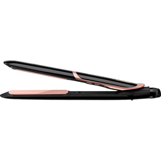 Placa de indreptat parul BABYLISS Super Smooth ST391E, 235 grade, invelis ceramic, negru Placa de indreptat parul BABYLISS Super Smooth ST391E, 235 grade, invelis ceramic, negru
