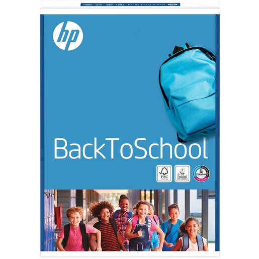 Hartie copiator HP Back to School, A4, 80g/mp, 500 coli Hartie copiator HP Back to School, A4, 80g/mp, 500 coli