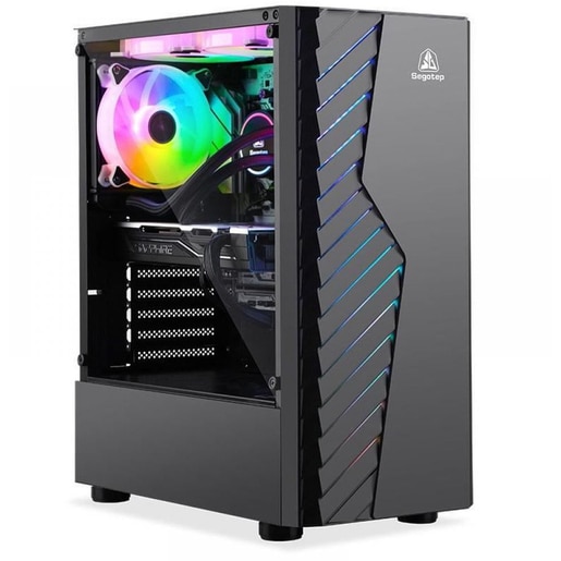 Carcasa PC SEGOTEP Nova V1, USB 3.0, Fara sursa, negru Carcasa PC SEGOTEP Nova V1, USB 3.0, Fara sursa, negru