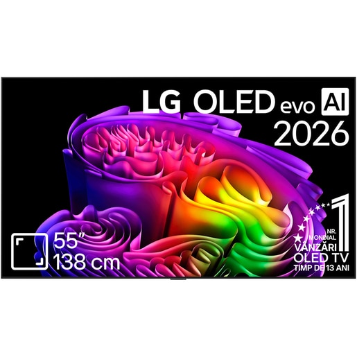Televizor OLED Evo Smart LG 55G62LW, Ultra HD 4K, HDR, 138 cm Televizor OLED Evo Smart LG 55G62LW, Ultra HD 4K, HDR, 138 cm