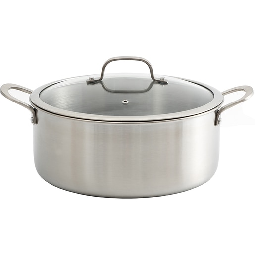 Cratita MYRIA MC4037, 4.5l, 24cm, inox, argintiu Cratita MYRIA MC4037, 4.5l, 24cm, inox, argintiu
