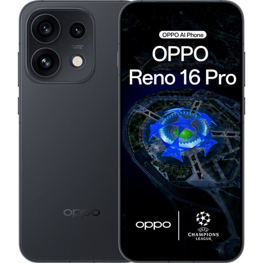 Telefon OPPO Reno 16 Pro 5G, 512GB, 12GB RAM, Dual SIM, Starlight Black Telefon OPPO Reno 16 Pro 5G, 512GB, 12GB RAM, Dual SIM, Starlight Black