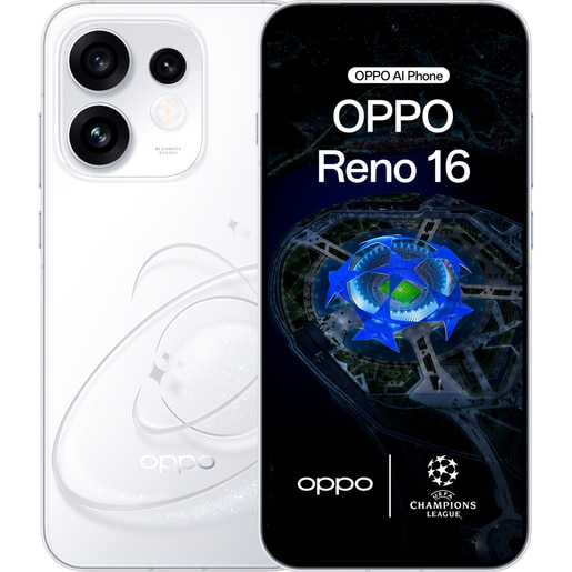Telefon OPPO Reno 16 5G, 512GB, 8GB RAM, Dual SIM, Pop White Telefon OPPO Reno 16 5G, 512GB, 8GB RAM, Dual SIM, Pop White