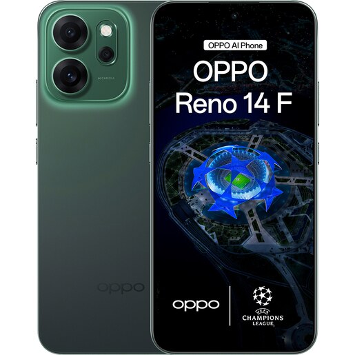 Telefon OPPO Reno 14 F 5G, 256GB, 8GB RAM, Dual SIM, Luminous Green Telefon OPPO Reno 14 F 5G, 256GB, 8GB RAM, Dual SIM, Luminous Green