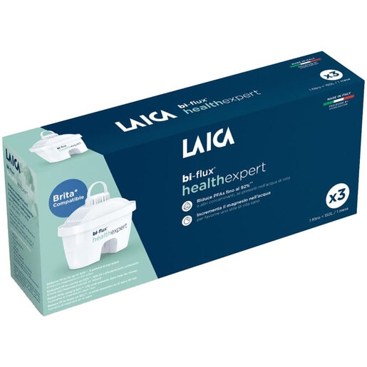 Set filtre LAICA Bi-Flux HealthExpert P3MEU00, 3 buc, alb Set filtre LAICA Bi-Flux HealthExpert P3MEU00, 3 buc, alb