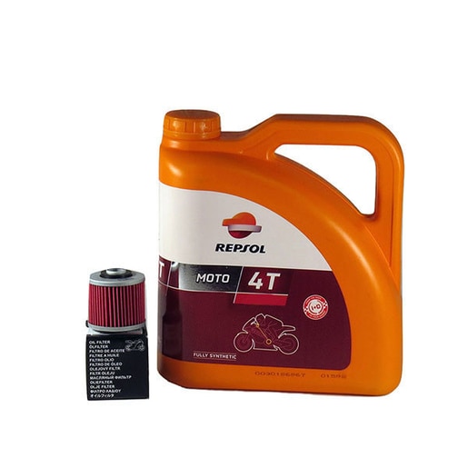 Kit schimb ulei REPSOL RACING 10W40, BMW G 650, 2006->2015 Kit schimb ulei REPSOL RACING 10W40, BMW G 650, 2006->2015