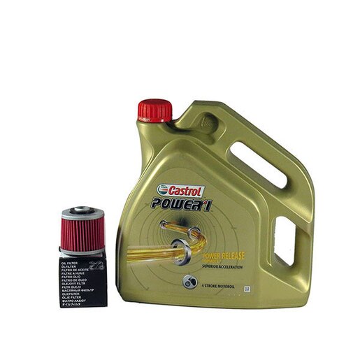 Kit schimb ulei CASTROL POWER 1 RACING 10W40, KAWASAKI ZZ-R 1200, 2002->2005 Kit schimb ulei CASTROL POWER 1 RACING 10W40, KAWASAKI ZZ-R 1200, 2002->2005