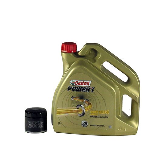 Kit schimb ulei CASTROL POWER 1 RACING 10W40, BMW R 850/R/GS, 1994->2006 Kit schimb ulei CASTROL POWER 1 RACING 10W40, BMW R 850/R/GS, 1994->2006