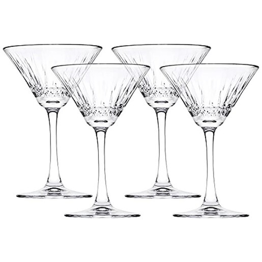 Set pahare martini PASABAHCE Elysia, 4 piese, 220 ml, sticla Set pahare martini PASABAHCE Elysia, 4 piese, 220 ml, sticla