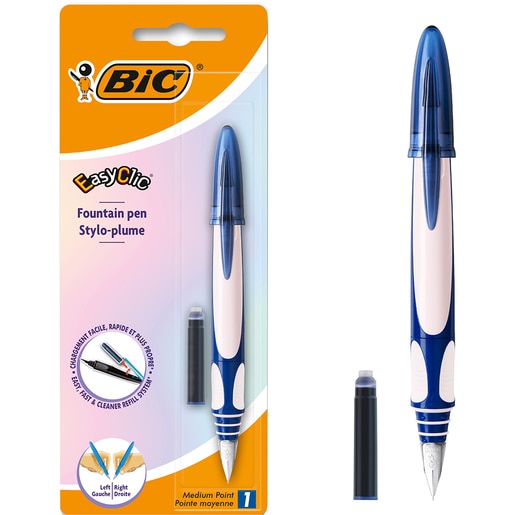 Stilou clasic BIC Easy Clic, 0.32 mm, diverse culori Stilou clasic BIC Easy Clic, 0.32 mm, diverse culori