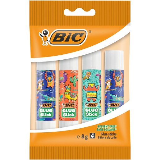 Lipici solid BIC Eco Deco, 4 x 8g Lipici solid BIC Eco Deco, 4 x 8g