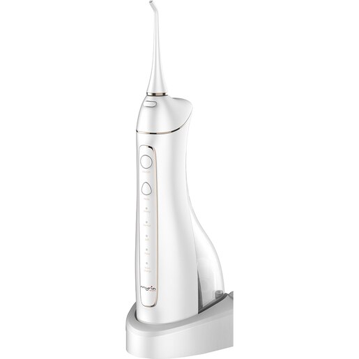 Irigator bucal MYRIA MY4848WH, 5 capete, 220ml, alb Irigator bucal MYRIA MY4848WH, 5 capete, 220ml, alb