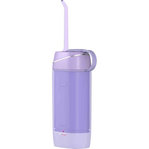 Irigator bucal de calatorie MYRIA MY4895PU, 3 viteze, 1 capat, 140ml, violet Irigator bucal de calatorie MYRIA MY4895PU, 3 viteze, 1 capat, 140ml, violet