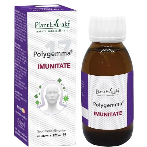Polygemma 17 Imunitate, 120 ml, PLANTEXTRAKT Polygemma 17 Imunitate, 120 ml, PLANTEXTRAKT