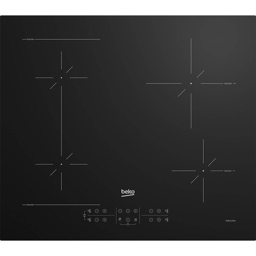Plita incorporabila BEKO HII64200SFMT, Inductie, 4 arzatoare, Touch Control, negru Plita incorporabila BEKO HII64200SFMT, Inductie, 4 arzatoare, Touch Control, negru
