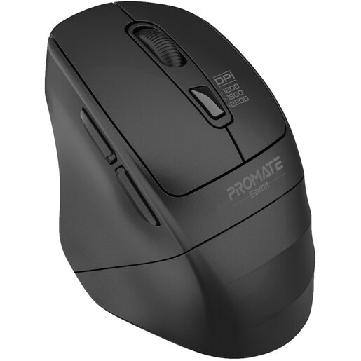 Mouse Wireless PROMATE Samit, 2200 dpi, negru Mouse Wireless PROMATE Samit, 2200 dpi, negru