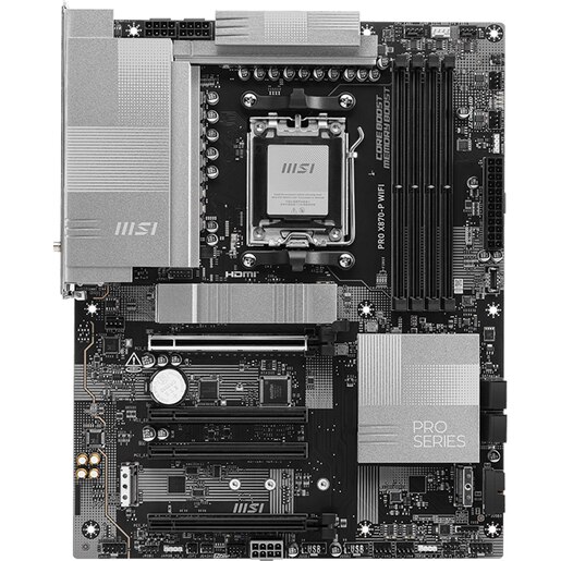 Placa de baza MSI PRO X870-P WIFI, Socket AM5, ATX, Wi-Fi Placa de baza MSI PRO X870-P WIFI, Socket AM5, ATX, Wi-Fi