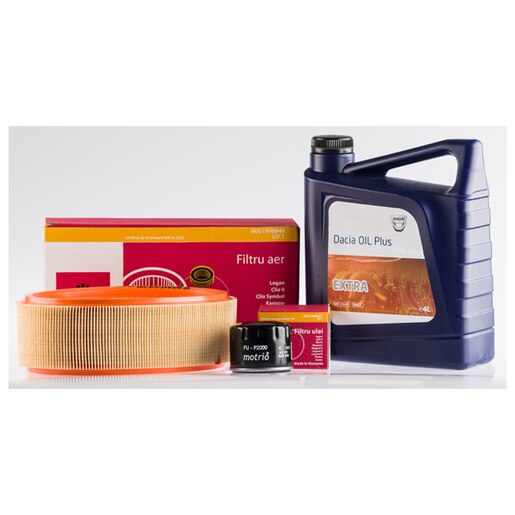 Kit schimb ulei Silver DACIA Oil pentru Renault Clio 1.4 Mpi Kit schimb ulei Silver DACIA Oil pentru Renault Clio 1.4 Mpi