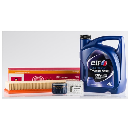 Kit schimb ulei ELF Plus pentru Renault Clio 1.5 dCi Kit schimb ulei ELF Plus pentru Renault Clio 1.5 dCi
