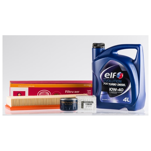 Kit schimb ulei Plus ELF pentru Renault Kangoo 1.5 dCi Kit schimb ulei Plus ELF pentru Renault Kangoo 1.5 dCi