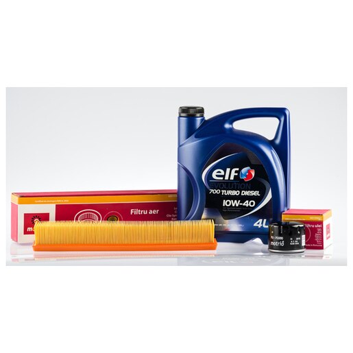 Kit schimb ulei ELF pentru Renault Clio 1.5 dCi Kit schimb ulei ELF pentru Renault Clio 1.5 dCi