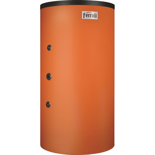 Puffer (Rezervor de acumulare agent termic) FERROLI FB2, 500 l, izolatie 100 mm, doua serpentine Puffer (Rezervor de acumulare agent termic) FERROLI FB2, 500 l, izolatie 100 mm, doua serpentine