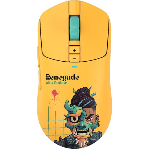Mouse Gaming Wireless A4TECH R72 Ultra Renegade Sunset, 20000 dpi, galben Mouse Gaming Wireless A4TECH R72 Ultra Renegade Sunset, 20000 dpi, galben