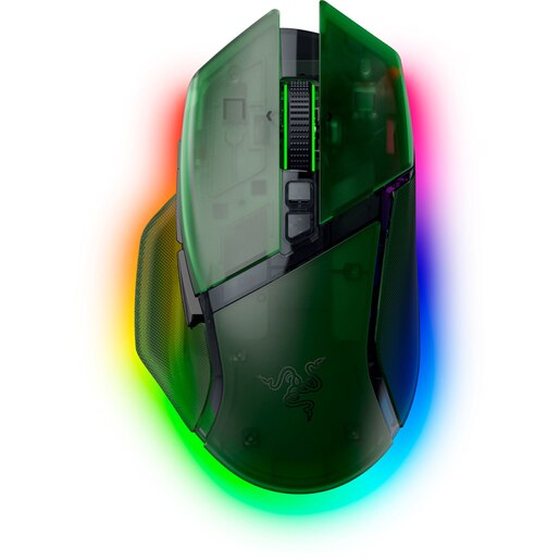 Mouse Gaming Wireless RAZER Basiliks V3 Pro 35K, 35000 dpi, Phantom Green Edition Mouse Gaming Wireless RAZER Basiliks V3 Pro 35K, 35000 dpi, Phantom Green Edition