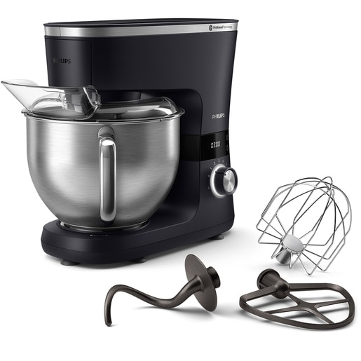 Robot de bucatarie PHILIPS Seria 7000 HR7962/01, vas 5.5l, 1000W, 8 trepte viteza, negru-argintiu Robot de bucatarie PHILIPS Seria 7000 HR7962/01, vas 5.5l, 1000W, 8 trepte viteza, negru-argintiu