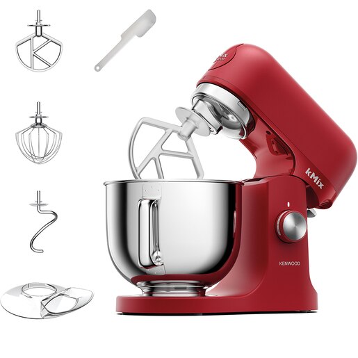 Robot de bucatarie KENWOOD kMiX KMX751ARD, vas 5l, 1000W, 6 trepte viteza, rosu Robot de bucatarie KENWOOD kMiX KMX751ARD, vas 5l, 1000W, 6 trepte viteza, rosu