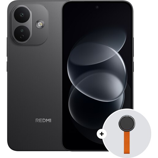 Telefon XIAOMI Redmi Note 17 Pro 5G, 256GB, 6GB RAM, Dual SIM, Black + Woven Strap Ring Stand Telefon XIAOMI Redmi Note 17 Pro 5G, 256GB, 6GB RAM, Dual SIM, Black + Woven Strap Ring Stand