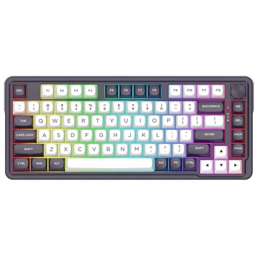 Tastatura Gaming Wireless mecania REDRAGON Finke, Bluetooth, USB, Layout US, negru Tastatura Gaming Wireless mecania REDRAGON Finke, Bluetooth, USB, Layout US, negru