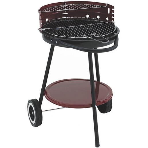 Gratar carbune LANDMANN Grillchef, 41 cm, 1 suprafata, 2 role, rosu Gratar carbune LANDMANN Grillchef, 41 cm, 1 suprafata, 2 role, rosu