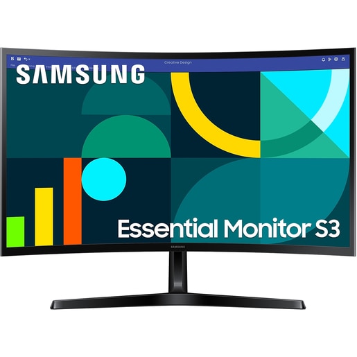 Monitor Gaming curbat LED VA SAMSUNG Essential S3 S36GD LS24D366GAUXEN, 24", Full HD, 100Hz, negru Monitor Gaming curbat LED VA SAMSUNG Essential S3 S36GD LS24D366GAUXEN, 24", Full HD, 100Hz, negru