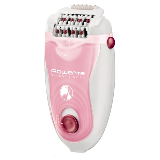 Epilator ROWENTA Silence Soft EP5640, 24 pensete, 2 viteze, 4 accesorii, Micro-Contact, retea, alb-roz Epilator ROWENTA Silence Soft EP5640, 24 pensete, 2 viteze, 4 accesorii, Micro-Contact, retea, alb-roz
